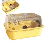 Hamster habitat - room of large capacity, presents high light transmittance | Maintain a spacious and comfortable habitat, interact comfortably, ideal protection of hamster, f