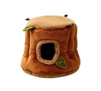 Hamster Habitat Washable Soft and Cold | Dome Cave Hamster House - For Gerbil, Ferret, Chinchilla, Hedgehog, Bunny, Rest, Play, Sleep, Relax