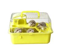 Hamster Habitat with Water Bottle Portable Play Carrier