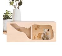 Hamster Habitat Wooden Openable Top Enrichment