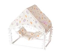 Hamster Habitats - Portable Natural Material Hideouts Lightweight Versatile Hamster Hut | Comfortable Hiding Hide and Hamster Hideout, Small Animal Accessories