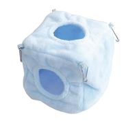Hamster Hammock - Cube Hedgehog Cage Accessories - Funny Small Animal House, Winter Pet Accessories for Hedgehog, Chinchillas, Gerbils, Mice