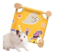 Hamster Hammock, Detachable Pet Bed House Hamster Hammock, Small Pet Sleeping Bed Breathable Sugar Glider House for Chinchilla Sleep Hamster Hedgehog Small Animals