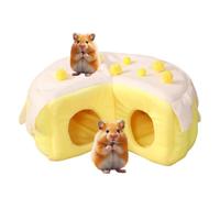 Hamster Hammock House - Hamster Sleeping | Hamsteŕ Pouch Bed, Mouse Hanging Swing Winter Warm Bed Small Pet Animal Double Layer Cage Tent Hut Nest For Mouse Playing Sleeping, Washable