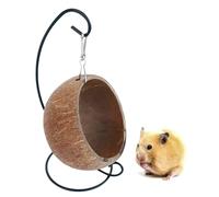 Hamster Hammock - Nest, Soft Warm Pet Bed | Durable Natural Material, Hanging Cage Accessory, Suitable Small Rodents Sugar Gliders Gerbils, Great Indoor Resting Spot And Decorative