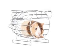 Hamster Hammock - Small Pet Hammock Cosy Hanging Bed Cage Corner Nest, Breathable Soft Fabric Swing, Comfortable Hiding House for Guinea Pigs Ferrets Chinchillas Oak