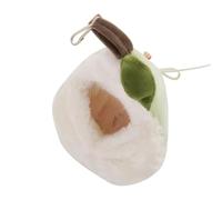 Hamster Hammock - Soft Bed Pear-Shaped Cage Accessories | Small Animal Sleeping Bag Sugar Glider Golden Bear Guinea Pig Ferret Hanging House Nest Pet Swing Warm Fleece Hut Cotton Pouch Tri