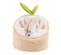 Hamster Hammocks For In The Cages | Warm And Nest For Small Animals - Pet Hammock Sleeping Place Hamsters,for Animals Like Squirrels Marmosets and Chinchilla for Sleeping and Resting During Ko