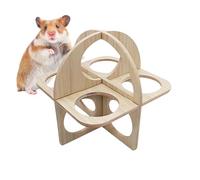 Hamster - Hamster Enclosure, Wooden House for Hamsters and Ferrets as a Sleeping Place Play Area for Indoor Outdoor and On the Go