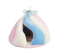 Hamster Hanging Hammock Winter Warm Nest Plush Tent Snuggle To Sleep For Play & Rest Shape Hamster Warm Bed