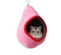 Hamster Hanging Nest - Fancy Hammock & Cave House For Golden Hamsters, Breathable Polyester Cage Decoration & Sleeping Shelter, Hangable Small Pet Bed For Mice & Guinea Pigs