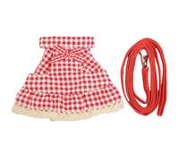 Hamster Harness - Small Animal Clothes Strap,Adjustable Small Animal Clothes with Leading Rope for Travel Walking Camping Backyard