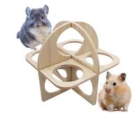 Hamster Hero - Small Animals from Hiding Place | Indoor and Outdoor Shed Wooden Pet Cage Accessories Indoor and Outdoor Shed Wooden Animal Cage Accessories Sleep and Rest
