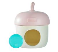 Hamster Hideout: Ceramic Acorn Gerbil House, Small Animal Habitat, Decorative Cage Accessory, Comfortable Shaped Shelter | Cozy Pet Cottage For