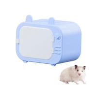 Hamster Hideout, Clear Magnetic Small Animal Cave Hut with Ventilation for Summer Hamsters Guinea Pigs Sugar Gliders