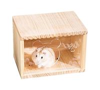 Hamster Hideouts, Syrian Hamster Hides - Small Hamster House for Gerbils - Hamster Houses and Hideouts for Small Animals, Creative Cage Accessories for All Seasons