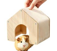 Hamster Hides Small Pet Wooden Habitat Living House | Chinchilla Living Hides for Dwarf Hamster Hedgehog Sugar Glider Ferret Gerbil Chinchilla Guinea