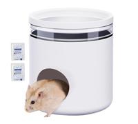 Hamster Hiding Out Nest, Creative Cooling Small Pet Cage Shelter | With 2 Reusable Ice Packs, Summer Heat Relief Cave For Hamster Hiding, Sleeping & Cage Play Habitat