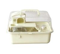 Hamster Home with Running Wheel Portable Enclosure