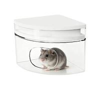 Hamster House | Anti-Stuck Pets Chill Shelter | Hiding Cave for Hamster,for Mice Lemmings Ferrets Squirrels Dwarf Bunny Gerbils Chinchilla Golden Silk Bear