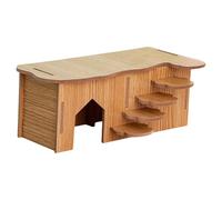 Hamster House Climbing Freely Cave Small Pet Hideaway for Sirian Hamster Easy Assembly Habitat Decor Multifunctional Pet Decor