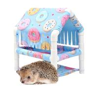 Hamster House, Detachable 2 Tier Enricher Accessory - House Bed for Ferrets and Stuff for Rodents, for Small Animals Like Hedgehog, , Gerbil, Mouse and Ferret, Indoor Use, Home Use