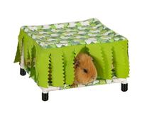 Hamster House - Double Deck Loft Hammock - Summer Bunny Sleep Bed House,for Mouse Hedgehogs Hamster Squirrel Cavy Cage Daily Winter Summer