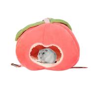 Hamster House, Fruit Shape Cave Bed for Guinea Pig | Cage Accessories, Lightweight Cotton Sofa for Dwarf Hamster, Mini Hedgehogs