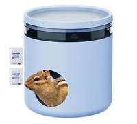Hamster House - Guinea Pig | Hamster | Cute Animal Shaped Habitats for Dwarf Hamsters with 2 Ice Blocks for Pets
