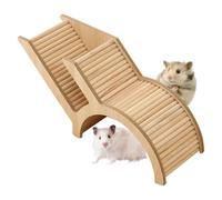 Hamster House | Hamster Playground Tunnel Ladder Toy,Interactive Exploring Hiding Maze for Small Animals, Gerbils, Pets, Hedgehogs
