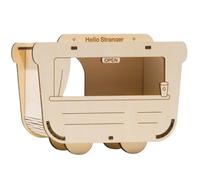 Hamster House Kit for Small Animals Hideaway Play Wooden Habitat Decor Squirrel Chinchilla Hamster Cage Accessories