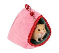 Hamster House - Small Animal Nest, Pet Shelter for Cage Play, Tiny Beast Hammock with Hanging Hook, Pet Habitat, Snug Hideaway for Sleeping Spot and Play Area Corner