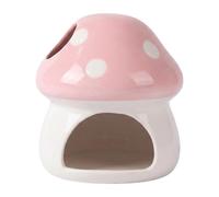 Hamster House Small Animal Shelter Funny Decoration Cartoon Bed Suitable for Gift Home Decoration, Pink