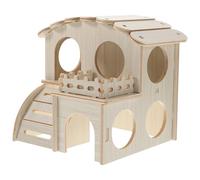 Hamster House Tunnel Hut Dwarf Toy Cage Animal Hideout Pet Fun Diy Rabbit Playing Play Bed Hiding Toys Hamster Travel Cage