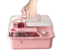 Hamster House with Water Bottle Play Enclosure