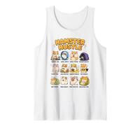 Hamster Hustle Funny Hamster Life Work Humor Cute Tank Top