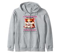Hamster I didn't just become a grumpy person overnight Zip Hoodie