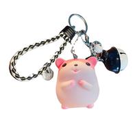 Hamster Keechchains - Cartoon Keychain, Cute Bag Charm, Elegant Bag Charm, Decorative Key Holder | Creative Accessible Jack Accessory