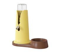 Hamster Kettle Kettle for Pets,Pet Automatic Drinking Feeder,No Drip Water Feeder Dispenser for Small Animals, yellow progress