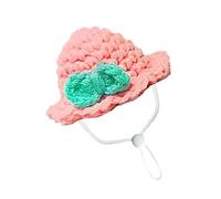 Hamster Knitted Hat, Small Hamster Hat, Cute Hamster Hat Knitted Small Pet Headwear, Costume Accessories Colorful Pet Clothes for Snakes and Party
