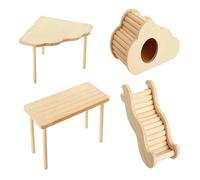 Hamster Ladder Wooden Sleeping Playing Furniture