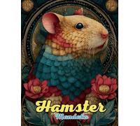 Hamster Mandala Coloring Book: Whimsical and Cozy Nature Mandalas for Relaxation and Creativity: Discover Over 60 Unique Hamster-Inspired Mandalas for ... Relief, Mindfulness, and Joyful Art Therapy