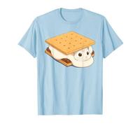 Hamster Mom Dad Girls Kids Cute S’Mores Kawaii Marshmallow T-Shirt