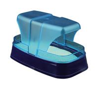 Trixie Turquoise/Light Grey Sand Bath for Small Animals - 17 x 10 x 10 cm