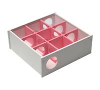Hamster Multi-Chamber Hiding Place, Hamster Maze , 9 Chamber Maze Tunnel, Spacious Hideouts with Multiple Rooms, Hamster Tunnel Toy for Small Breeds and Guinea Pigs