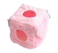 Hamster Nest, Cube Hedgehog Accessory, Pet Supplies, Funny Comrade Item, Sturdy Design, (3.94x3.940x3.94 Inches), Perfect For Chinchillas, Gerbils And Mice