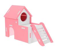Hamster Nest Hideout House Guinea Pig Cage Guinea Pig Trap Guinea Pig Hideout No Bottom Guinea Pig Sign Fleece Guinea Pigs Hideout Guinea Pig Habitat Decor Air Bunny Pvc Pink