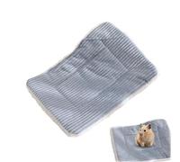 Hamster Nest Mat Small Pet Nest Strip Velvet Cotton Pet Hamster Rabbit Cushion Mat Chinchilla Hedgehog Warm Cotton J8a4 Velvet N