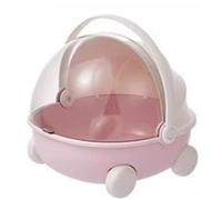 Hamster outdoor cage suitable for all seasons portable use Hamster Travel Cage(Pink)