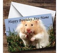 Hamster Personalised Birthday Card | Birthday Card | Animals, Wildlife & Pets Card